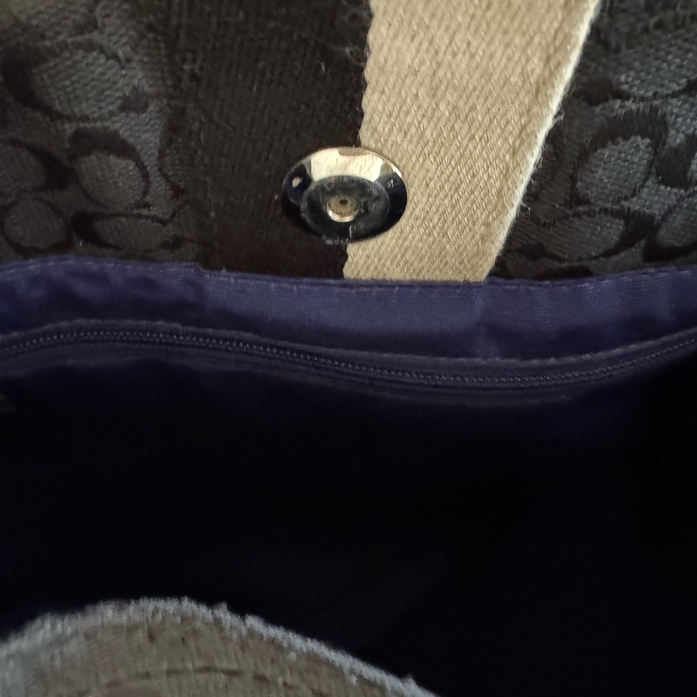 Coach Large Signature Voyager Messenger Bag - Picture 5 of 6